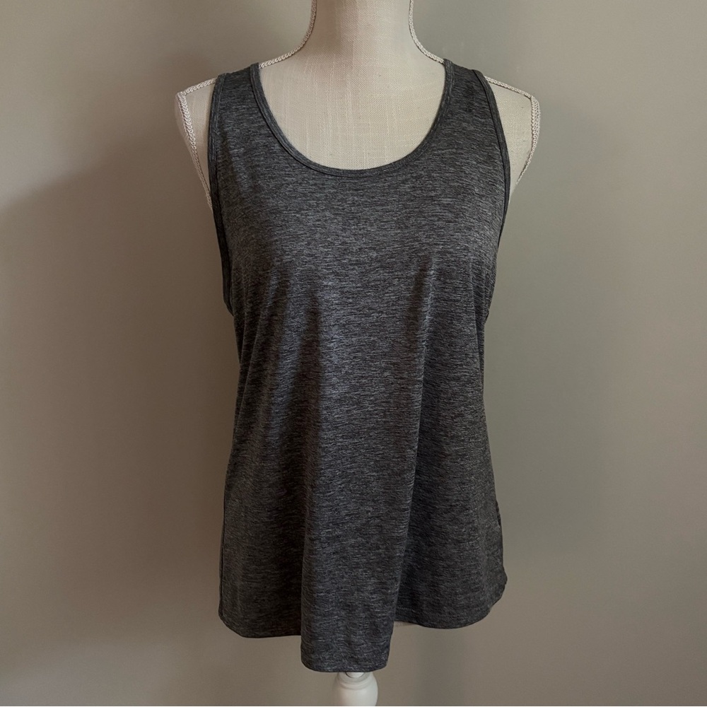 Reebok Racerback Workout Tank Gray